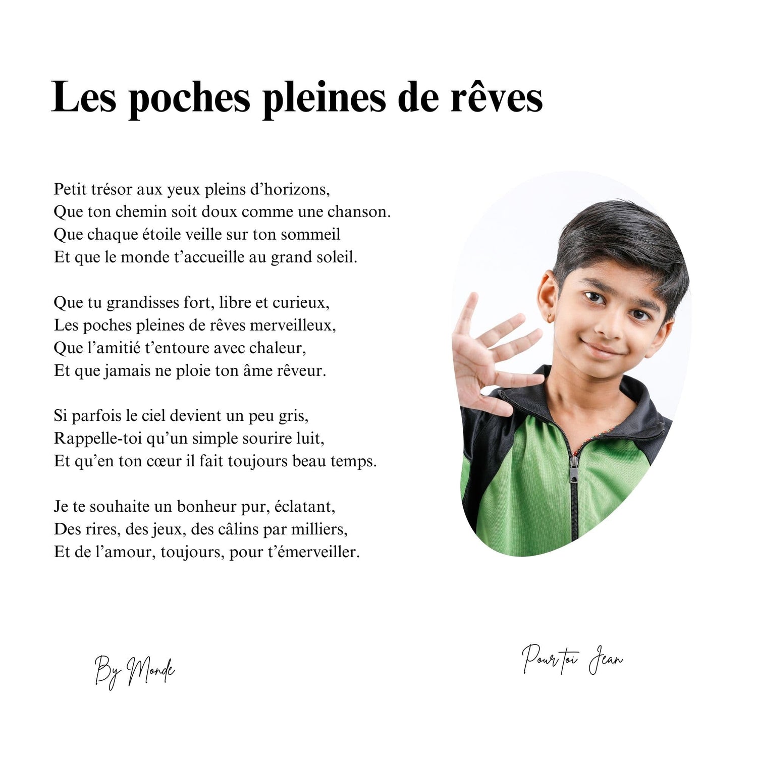 Les poches pleines de rêves