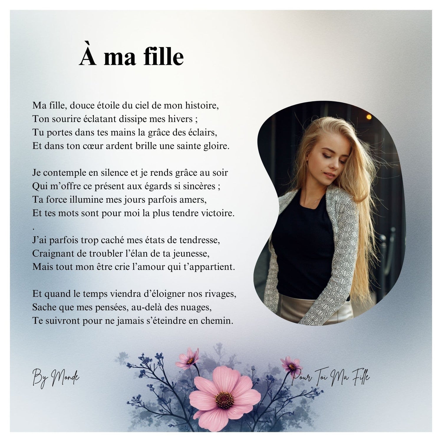 A mon fille (Adulte)