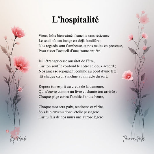 L'hospitalité