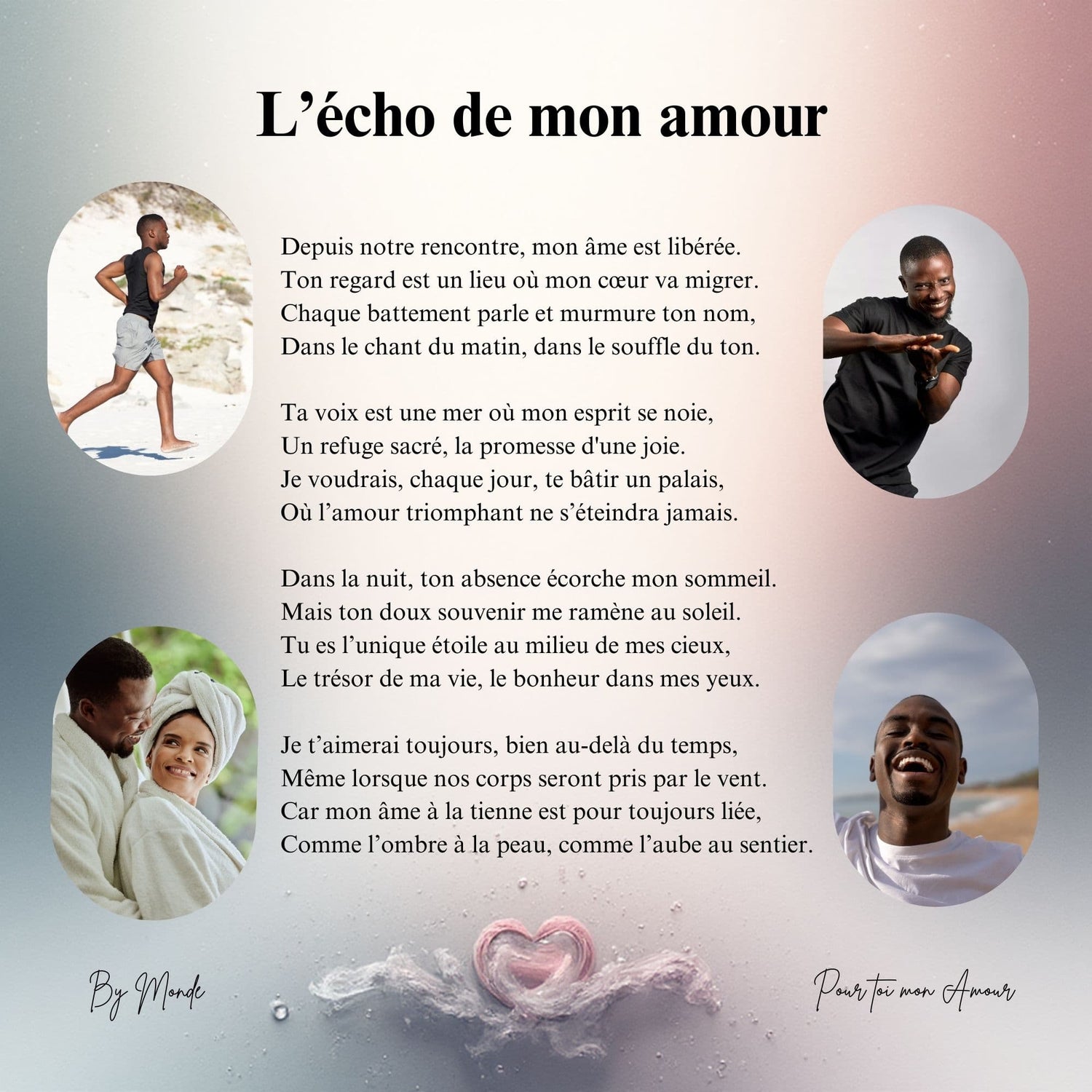 L'écho de mon amour