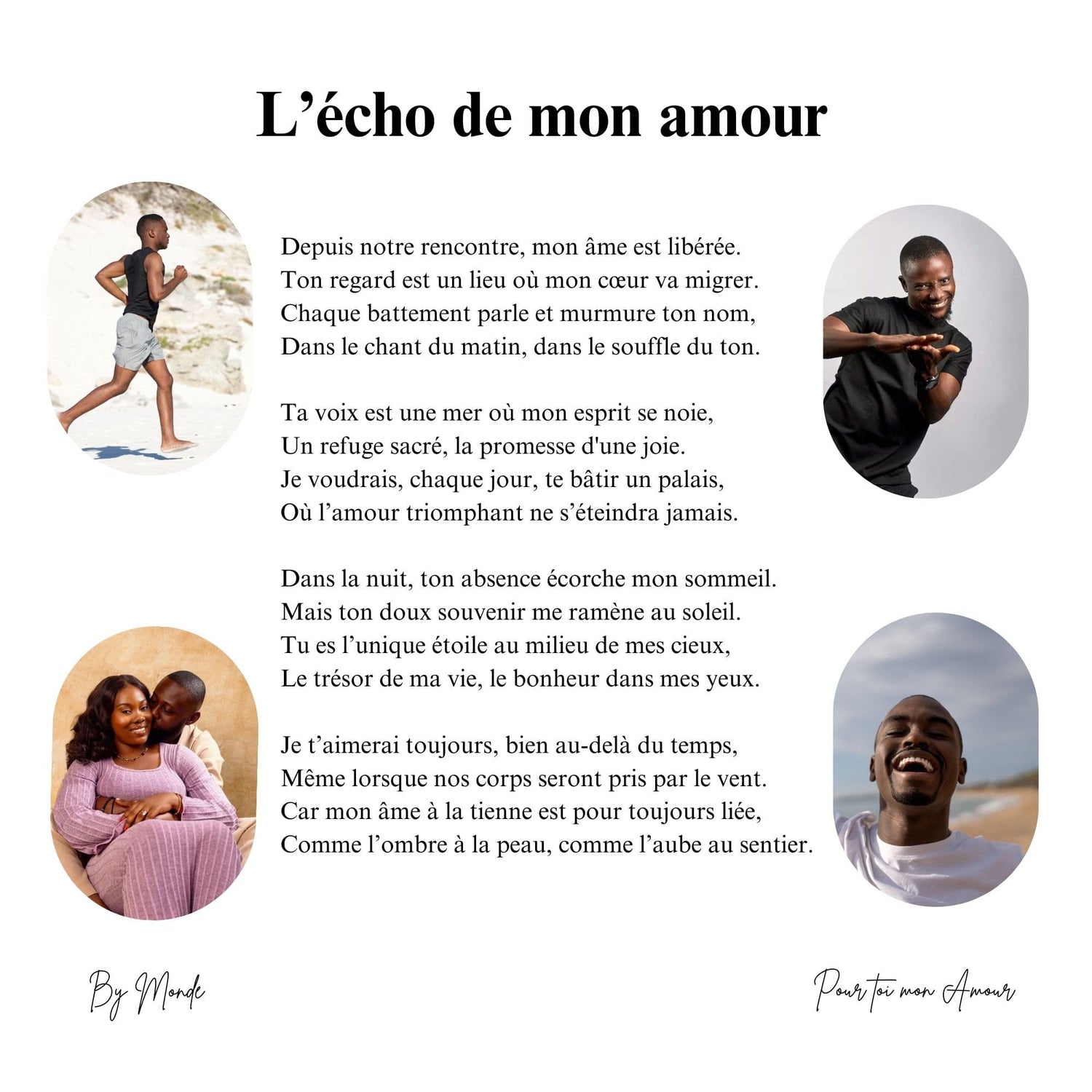 L'écho de mon amour