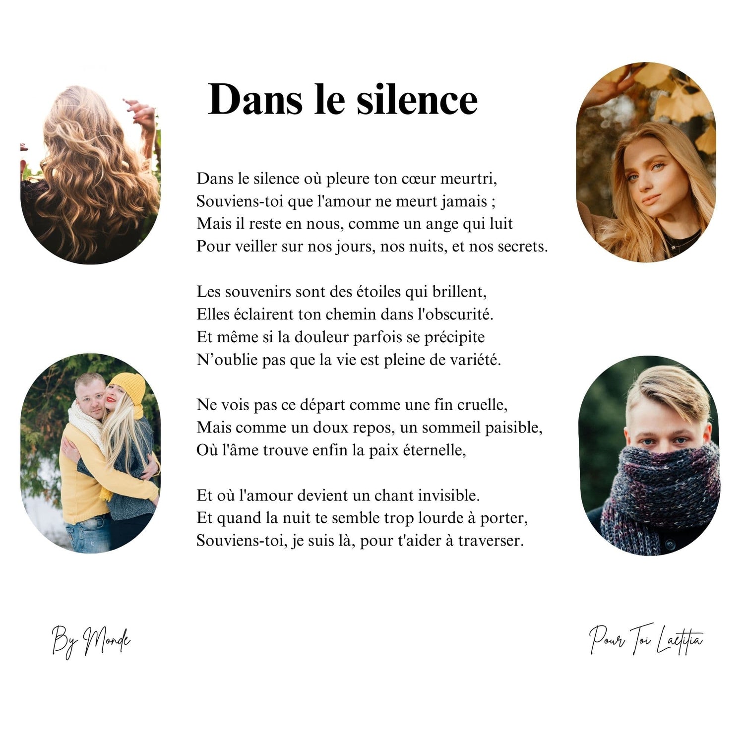 Dans le silence