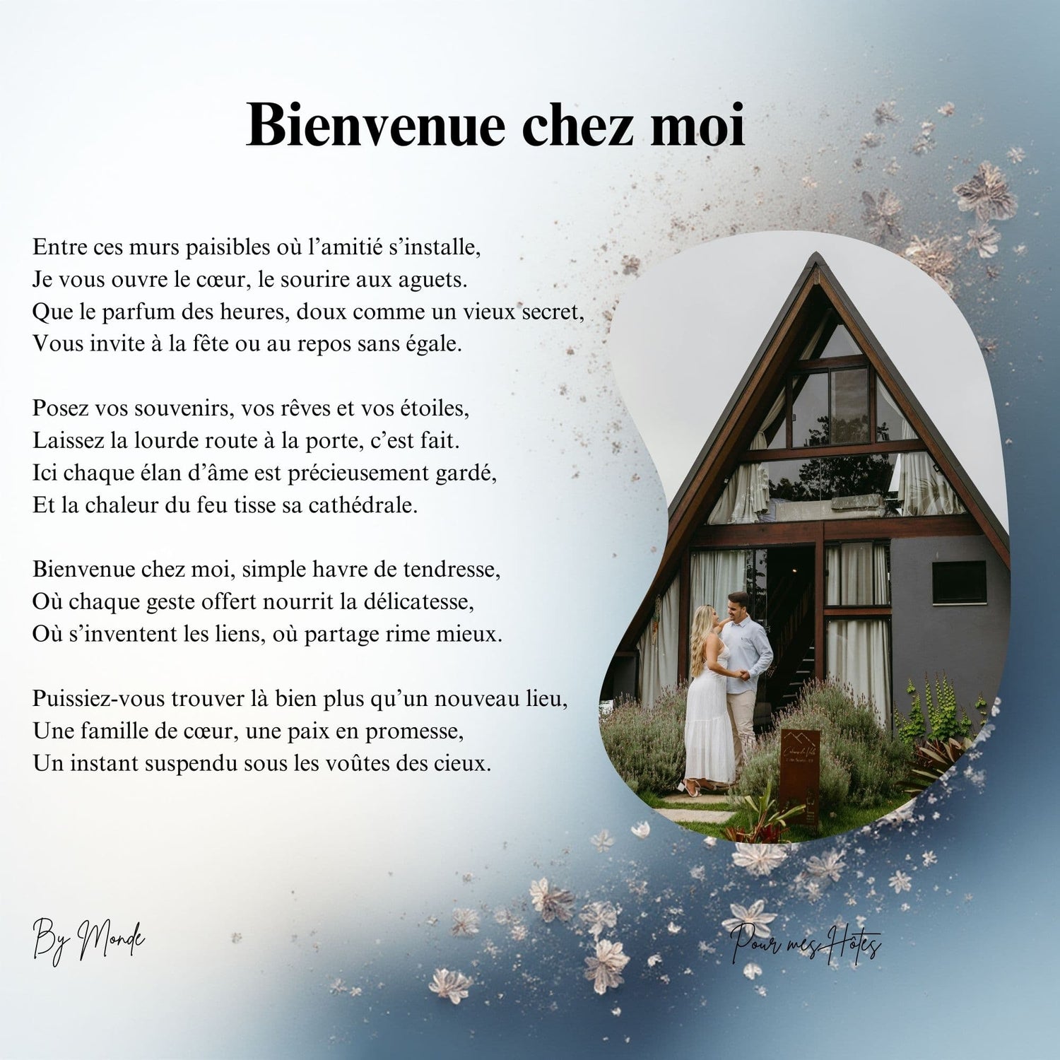 Bienvenue chez moi