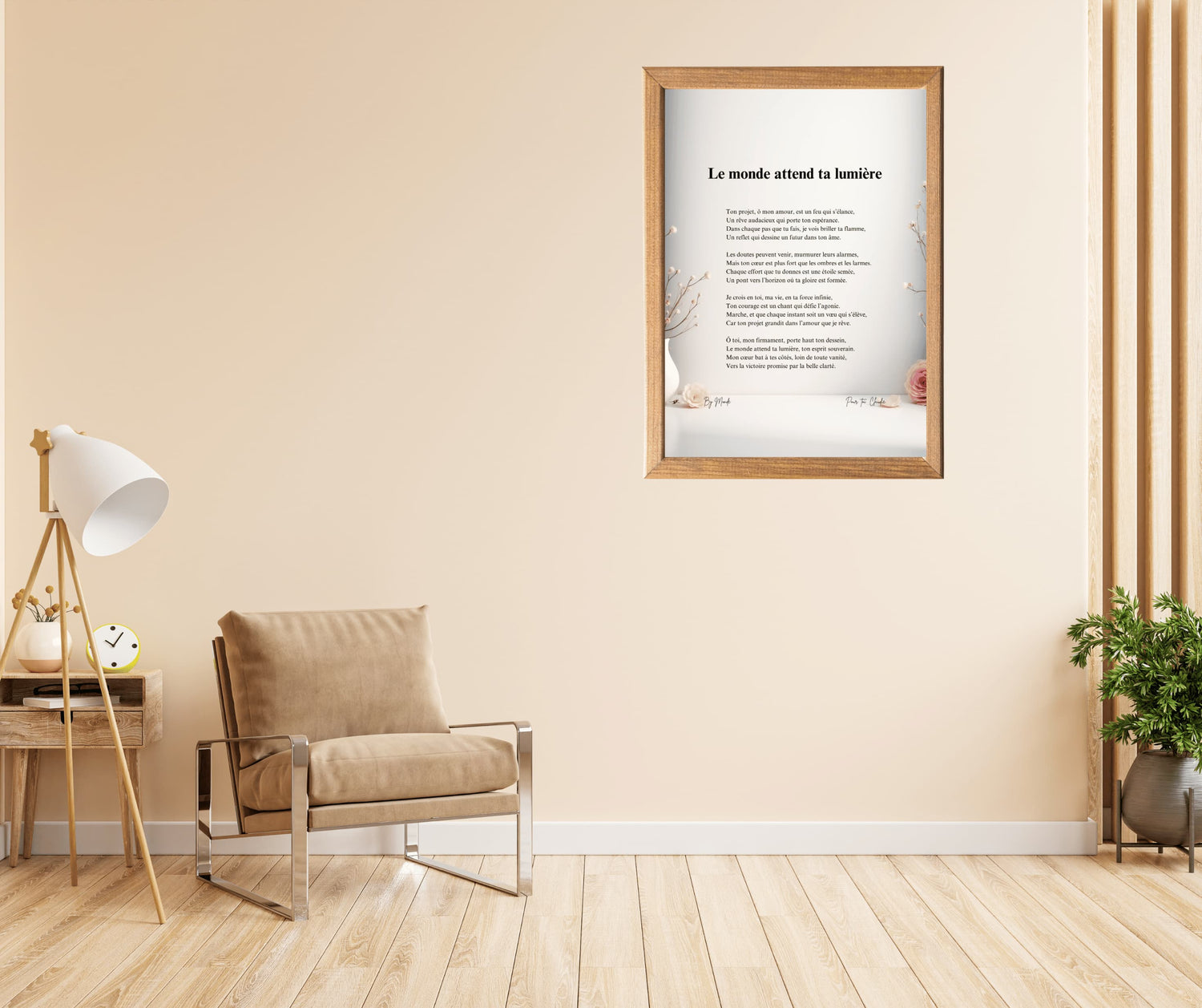 Le monde attend ta lumière (1)