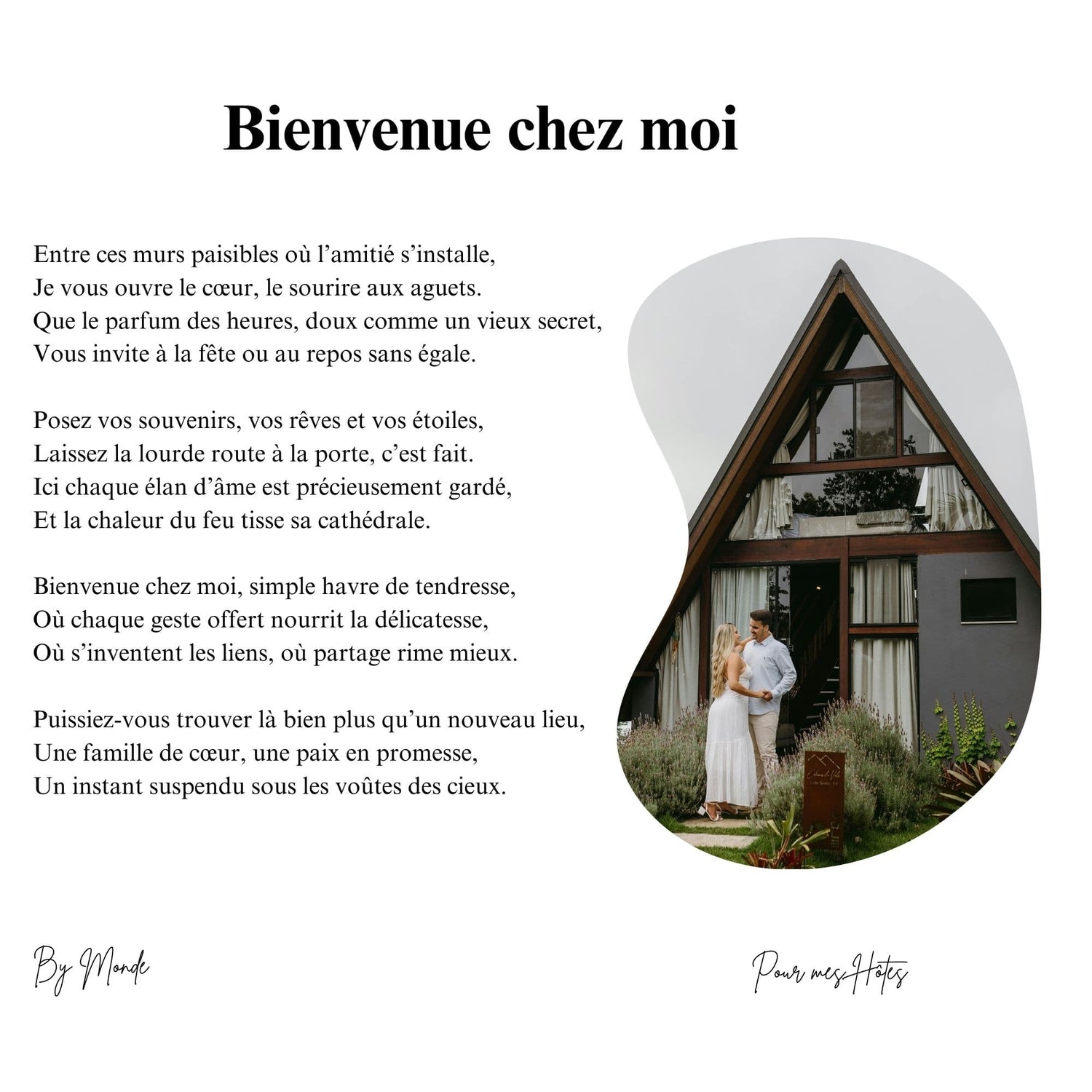 Bienvenue chez moi
