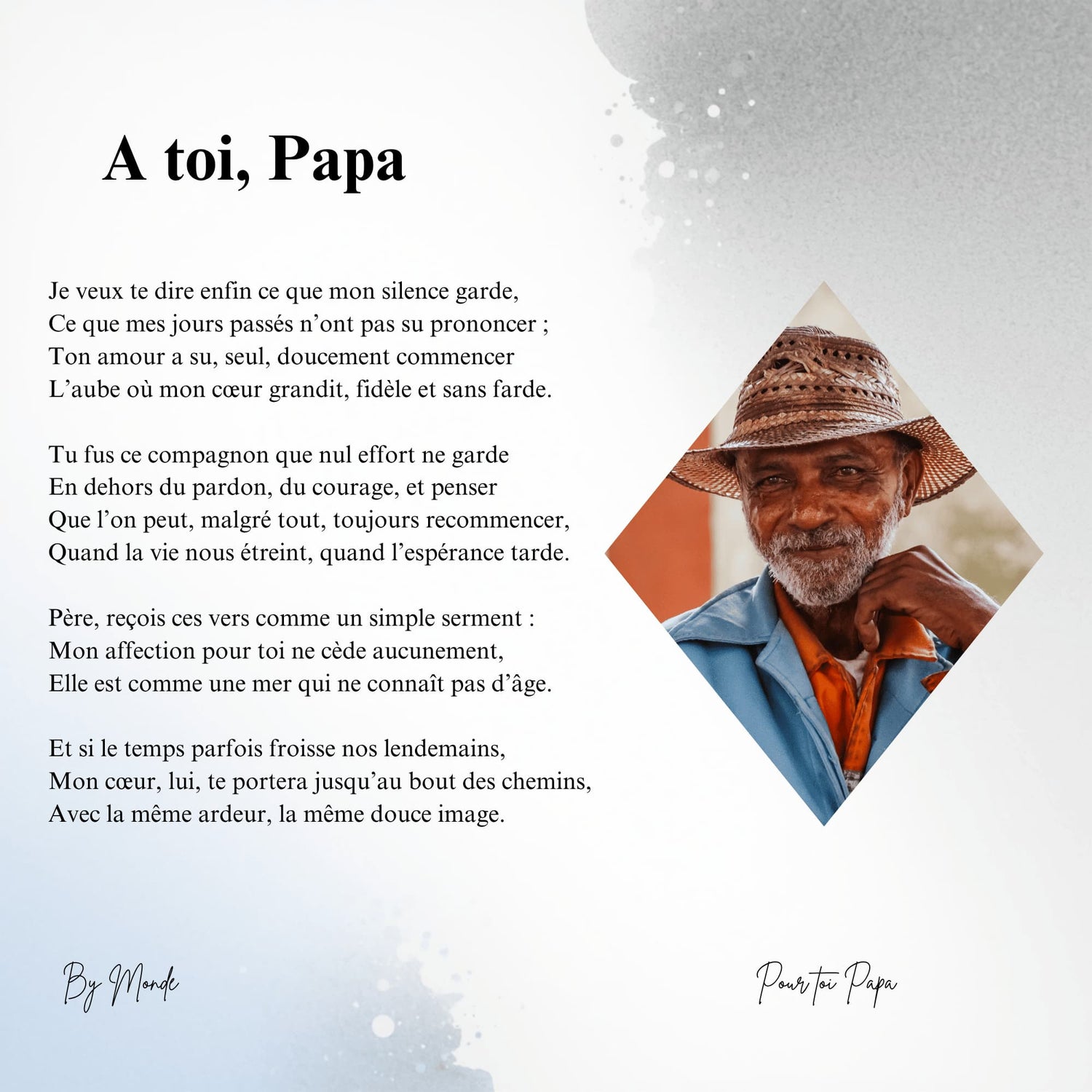 A toi, Papa