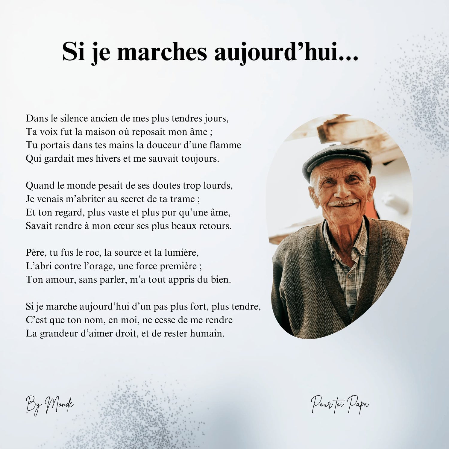 Si je marches aujourd'hui...