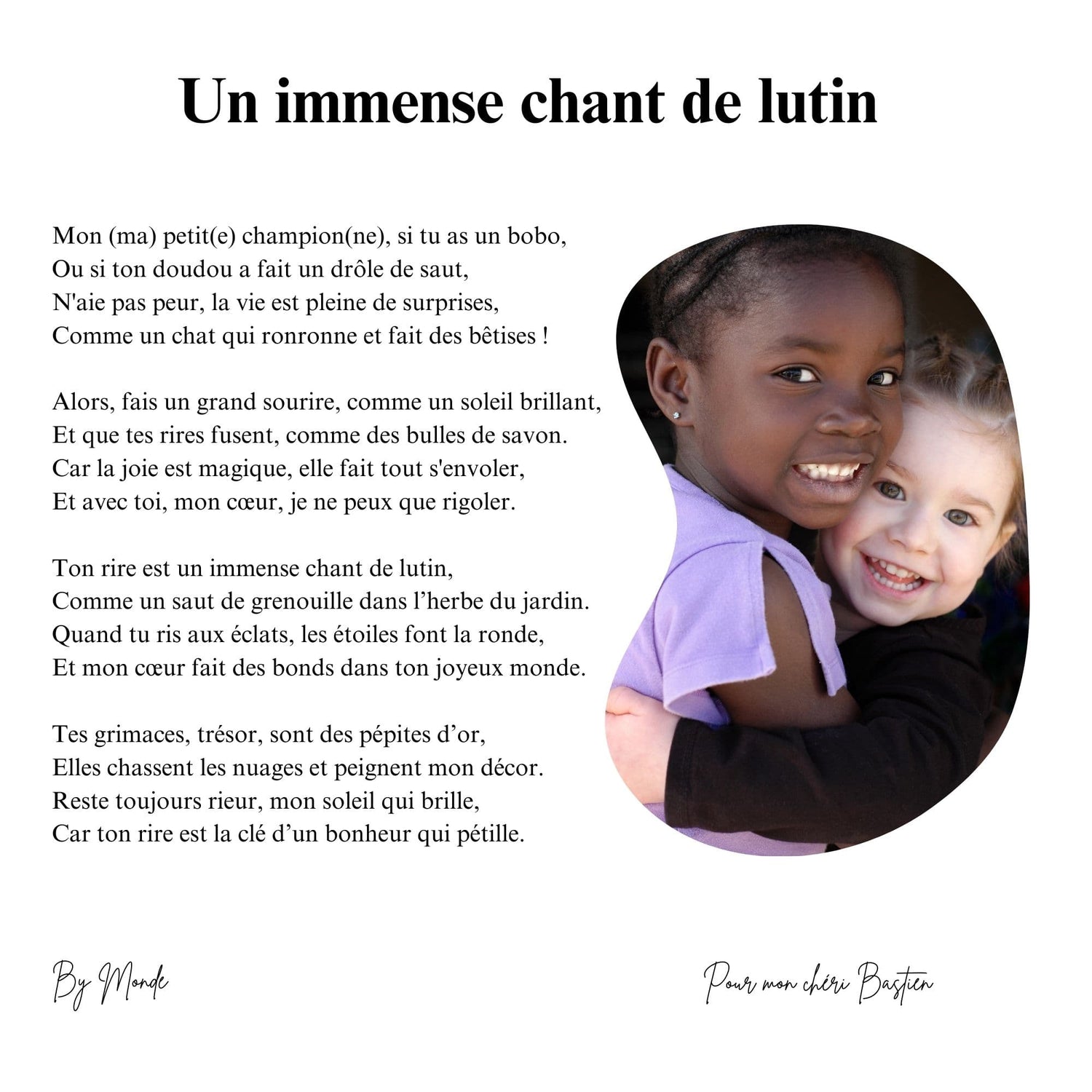 Un immense chant de lutin