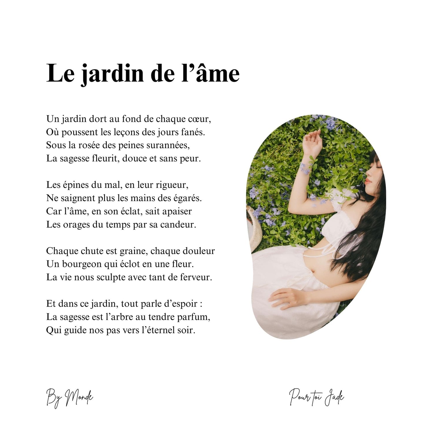 Le jardin de l'âme