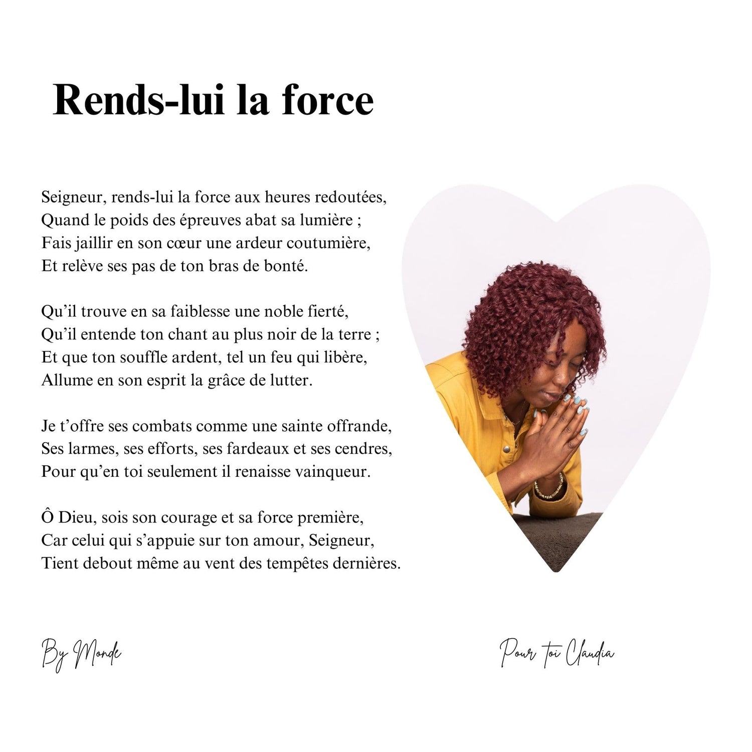 Rends-lui la force