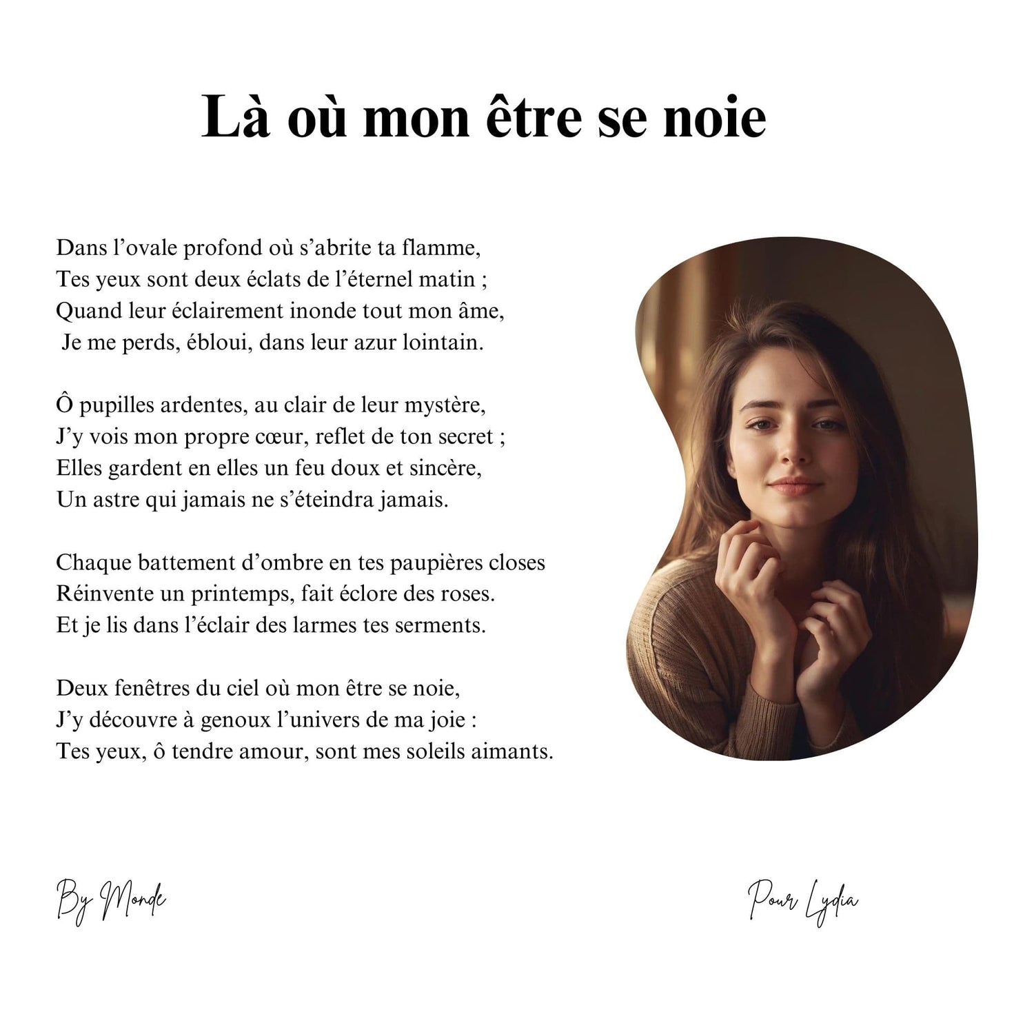 Là où mon être se noie