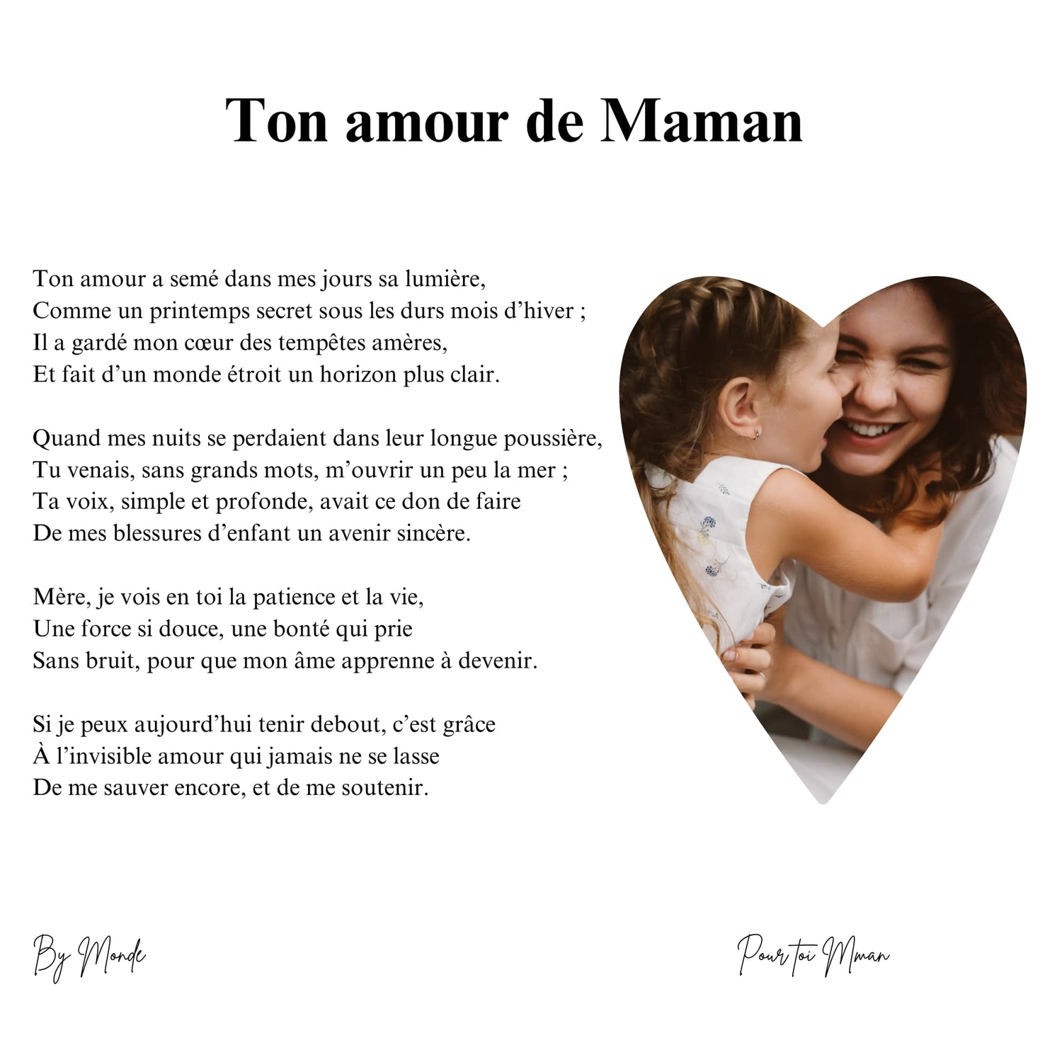 Ton amour de Maman