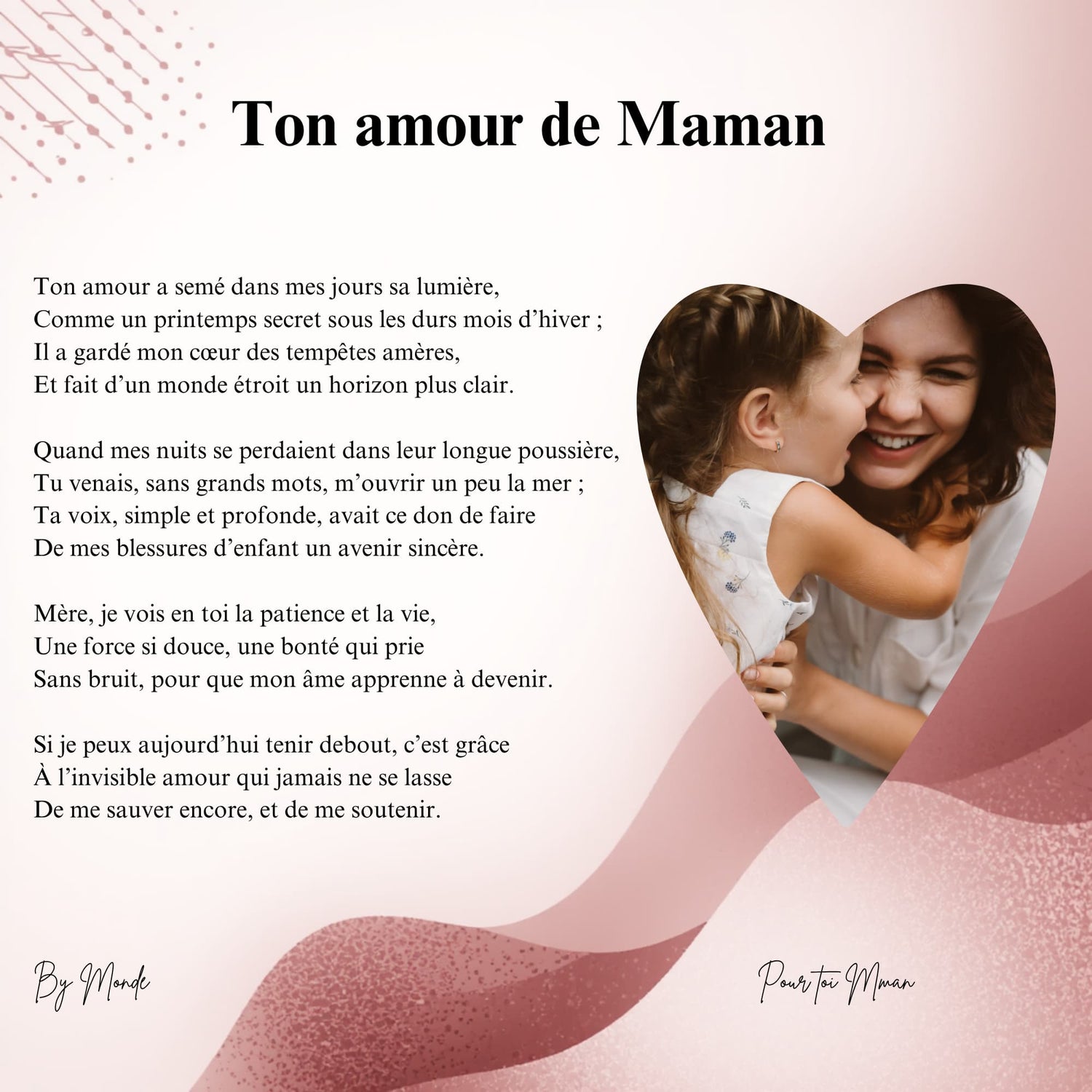 Ton amour de Maman