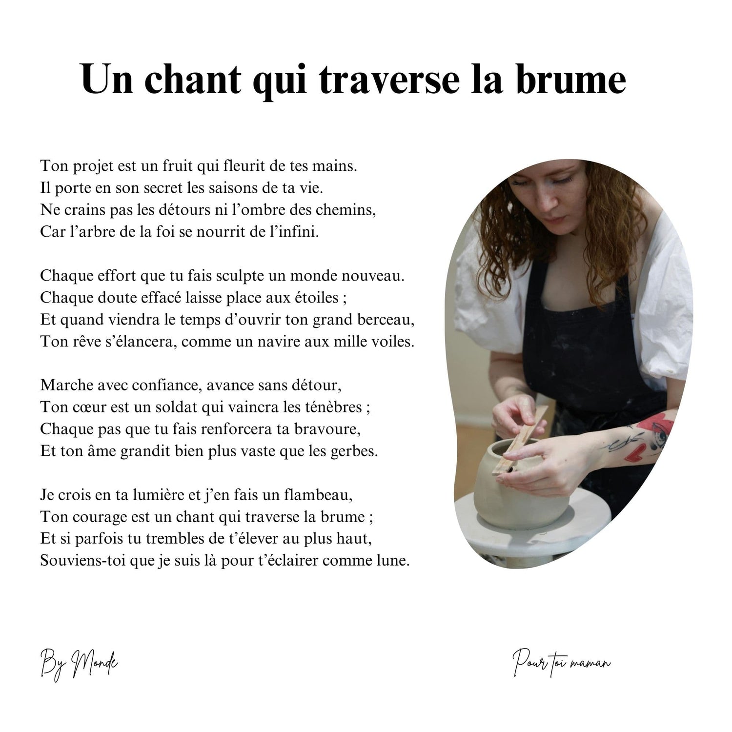 Un chant qui traverse la brume