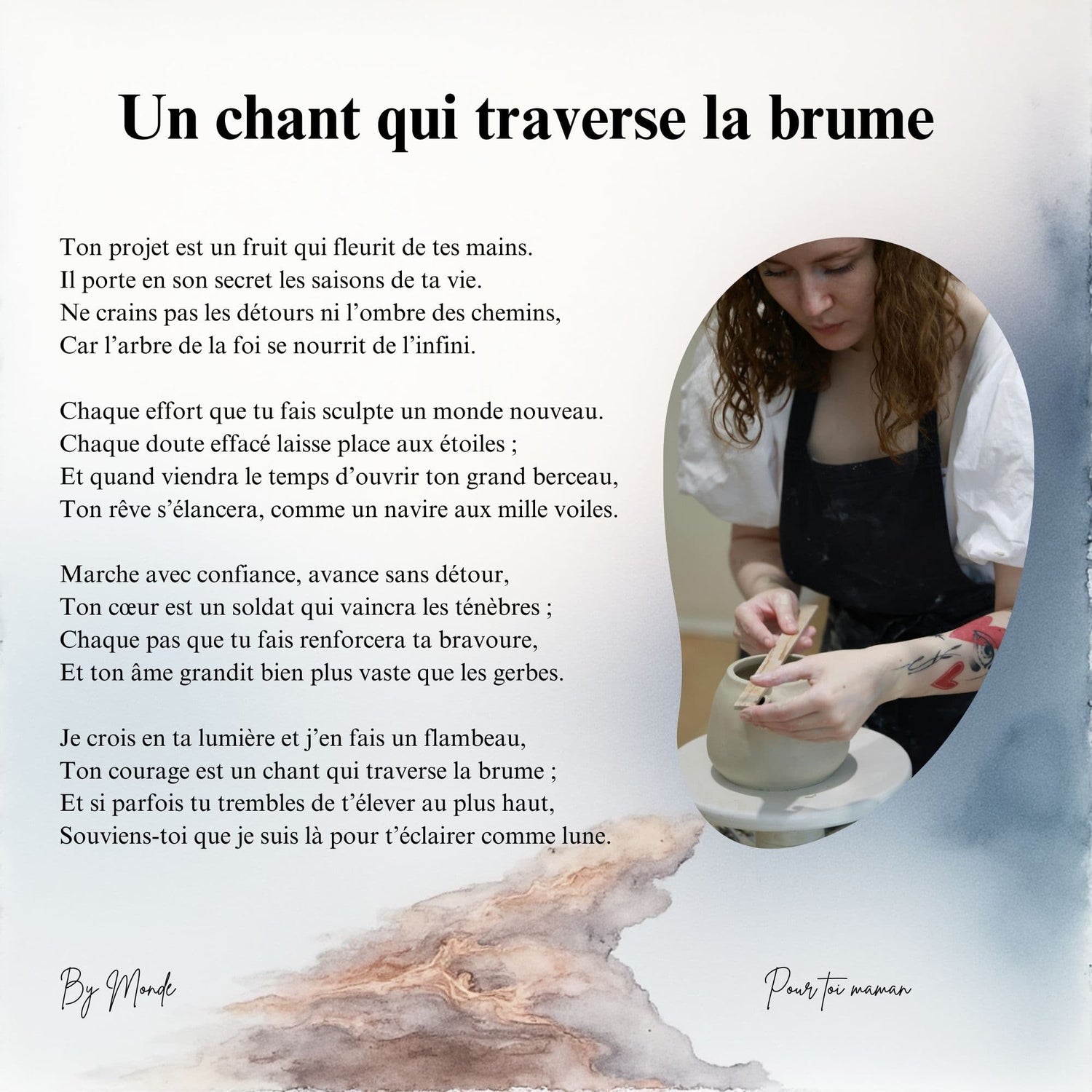 Un chant qui traverse la brume