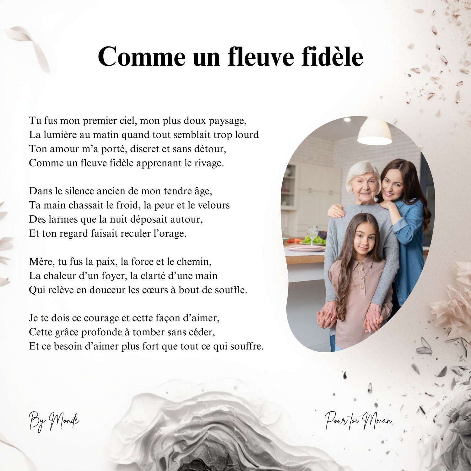 Comme un fleuve fidèle