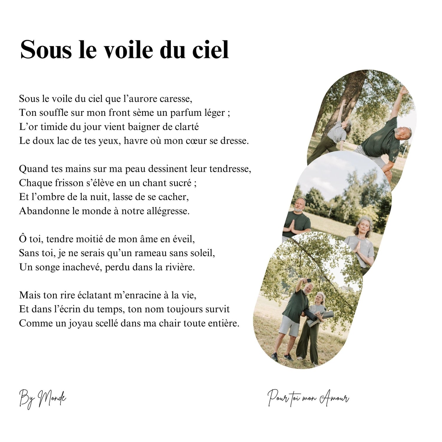 Sous le voile du ciel