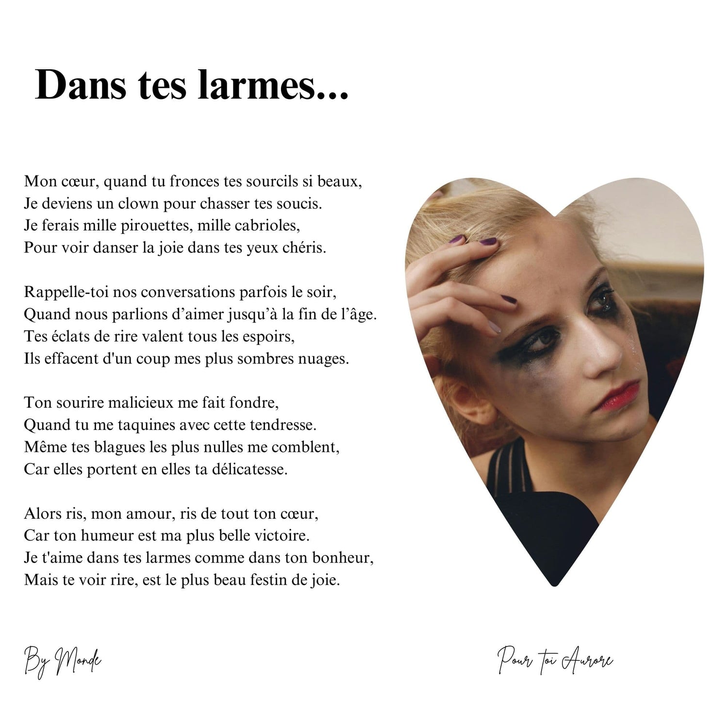 Dans tes larmes... (2)