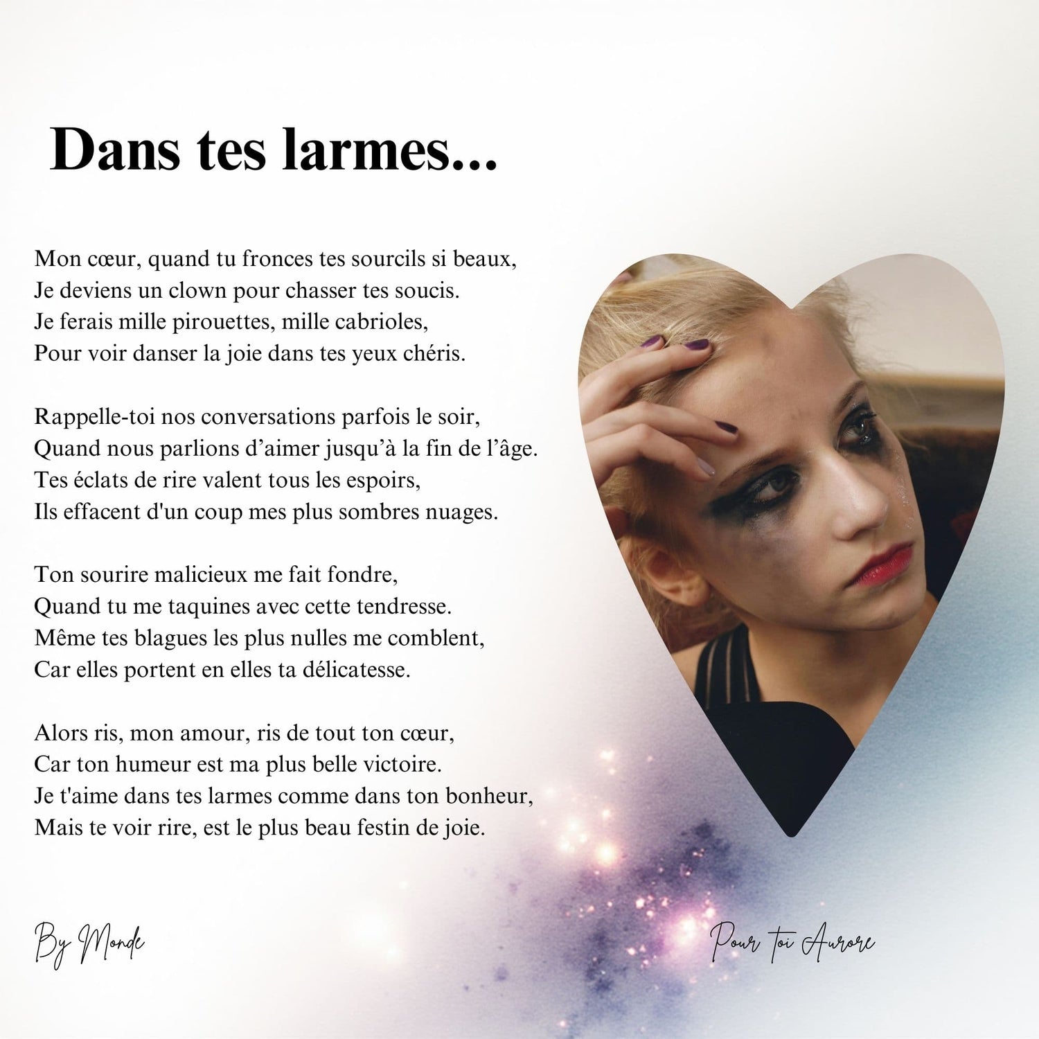 Dans tes larmes... (2)