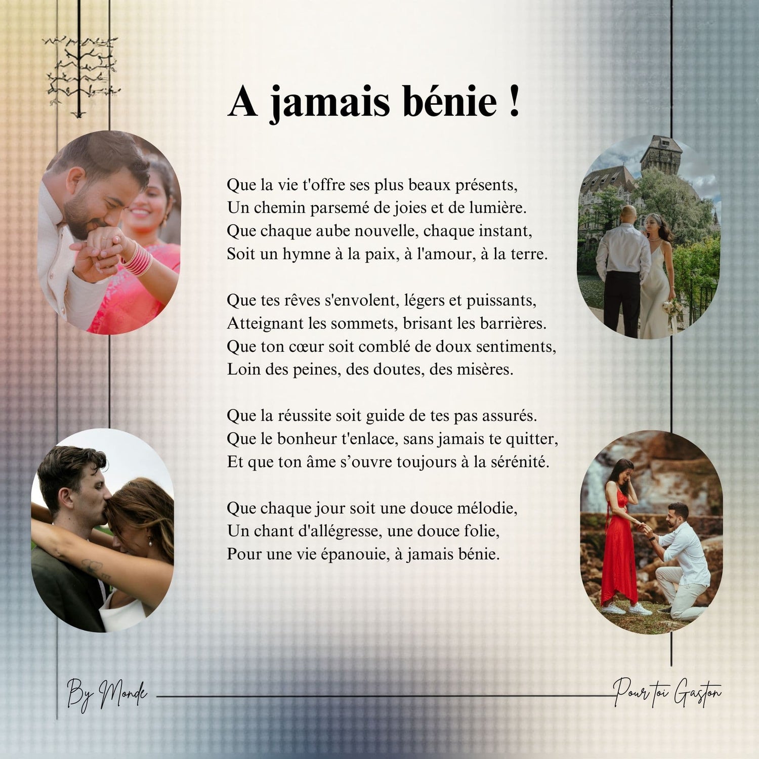 A jamais bénie !