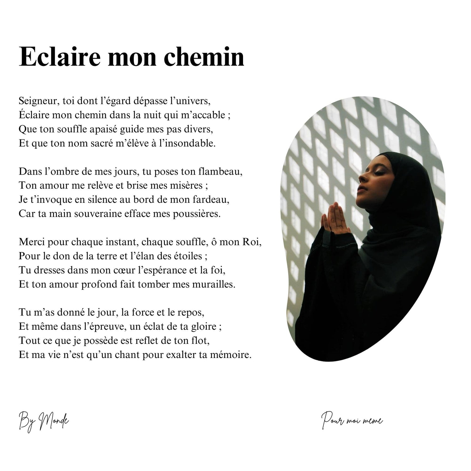 Eclaire mon chemin