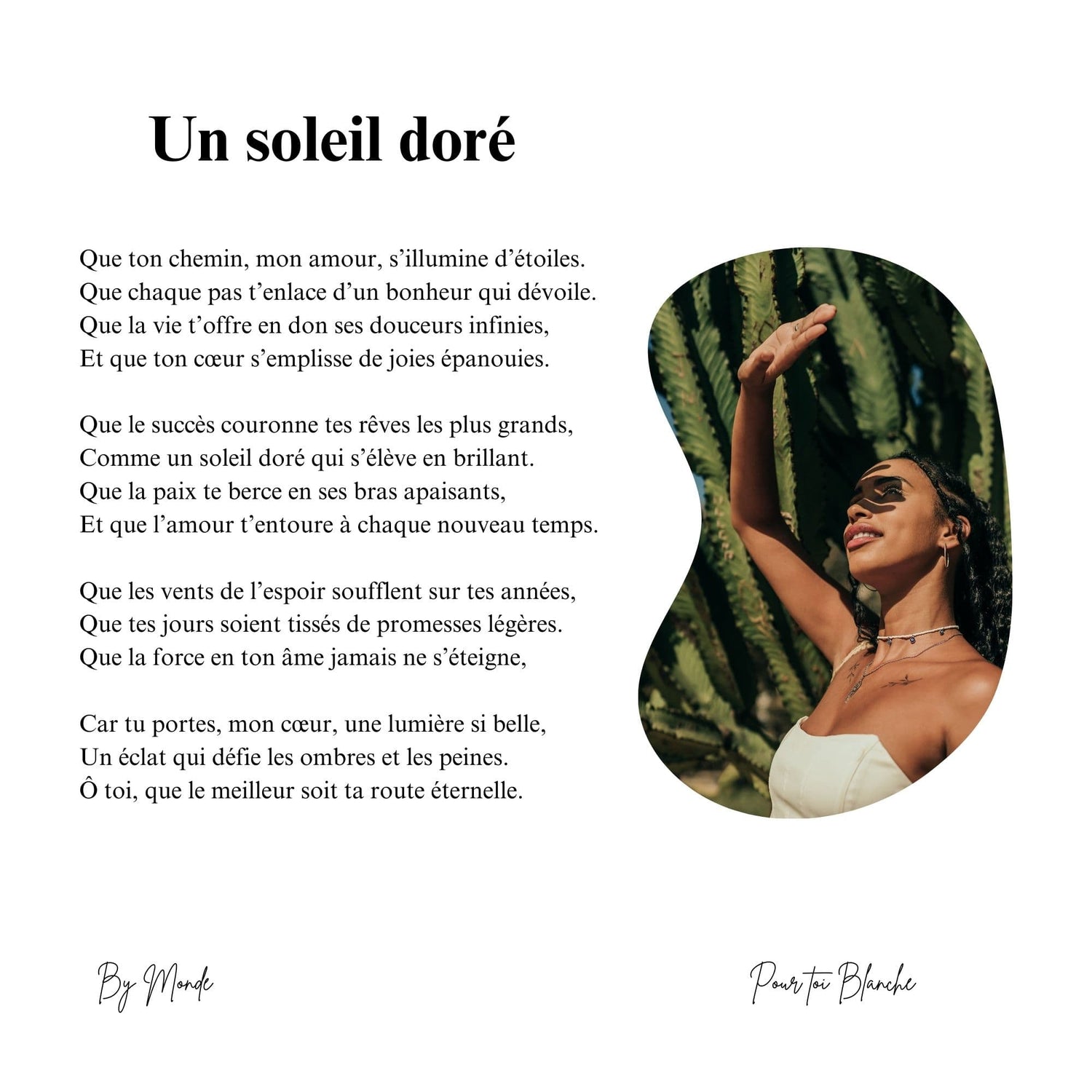 Un soleil doré