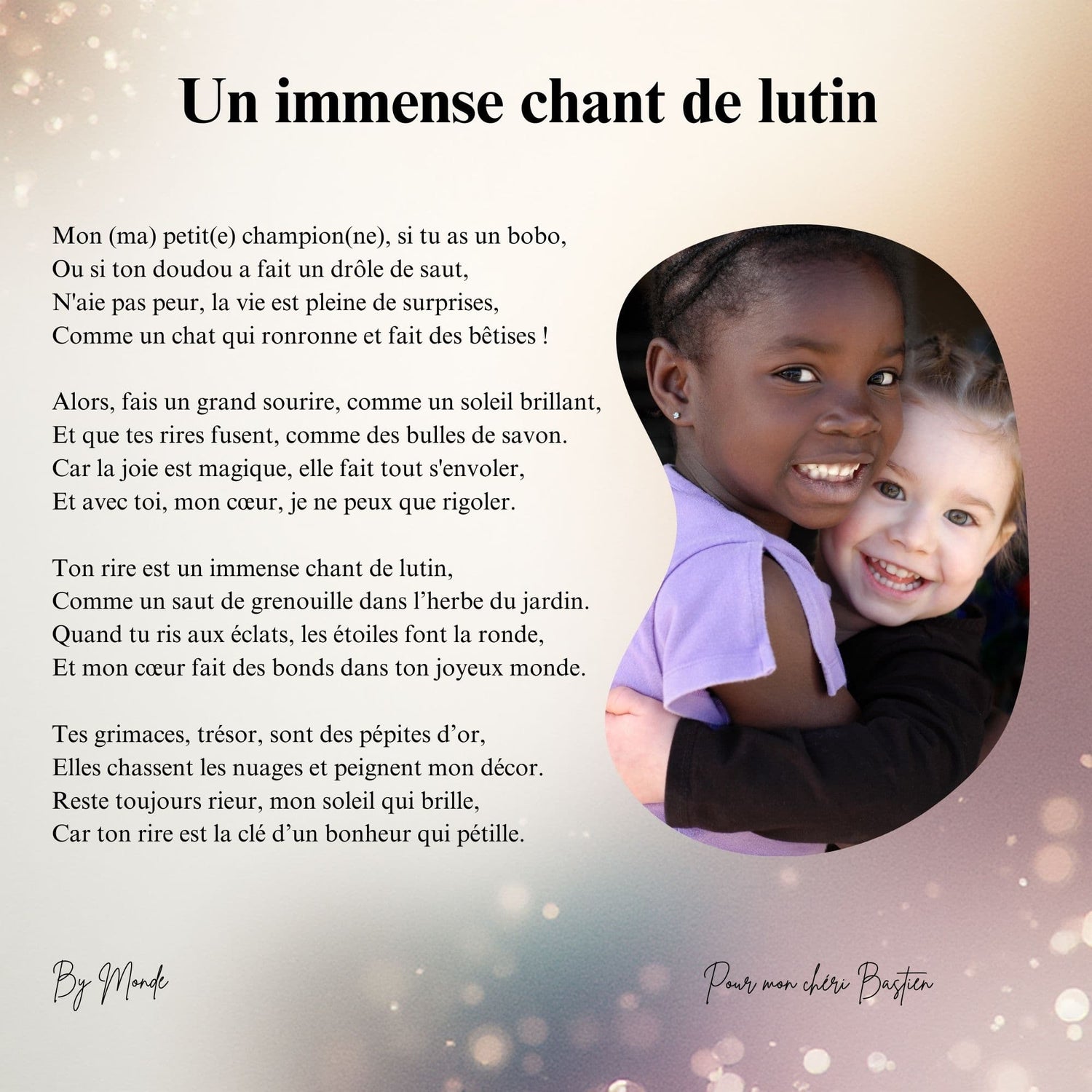 Un immense chant de lutin